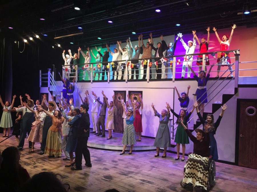 Upper School’s delightful, delicious, and lovely production of Anything Goes