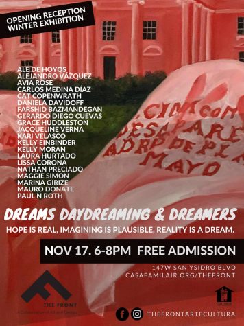 Dreams, Daydreaming, and Dreamers: Art Exhibit at The Front Features Country Day Senior
