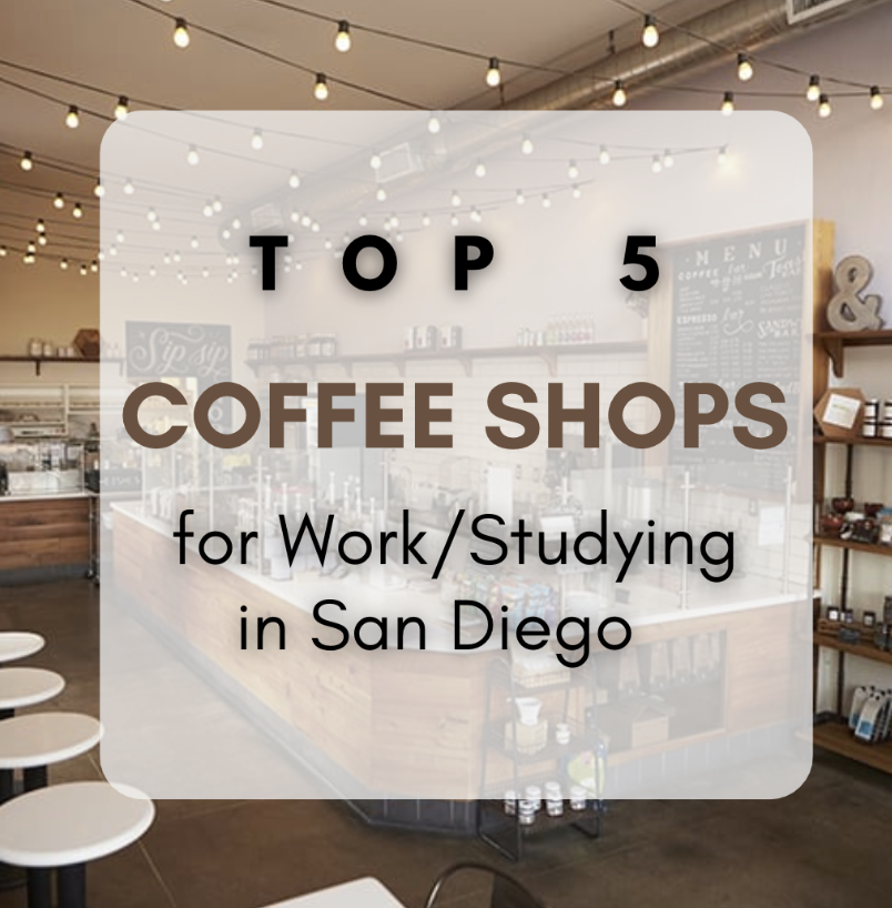 The 5 Best Coffee Shops to Work and Study at in San Diego